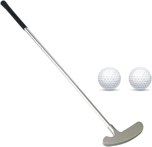 Putter de golf, putters de golf de dos vías para hombres diestros/zurdos, para interiores y exteriores, mini club infantil, eje de putter resistente