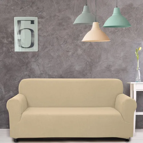 Vista 6 de Sapphire Home - Juego de 2 fundas para sofá, sofá de 2 plazas, ajuste elástico, sin arrugas, funda protectora para muebles para 3/2 cojines