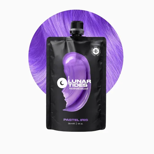 Vista 48 de Lunar Tides - Color de cabello semipermanente (43 colores) (Violeta oscuro, 4 onzas líquidas)