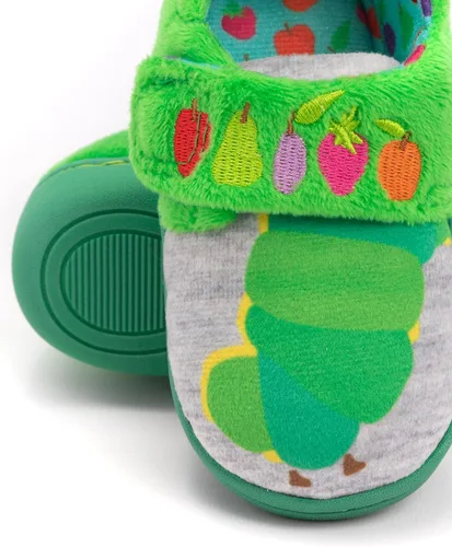 Vista 5 de Pantuflas The Very Hungry Caterpillar para niños y niñas pequeñas
