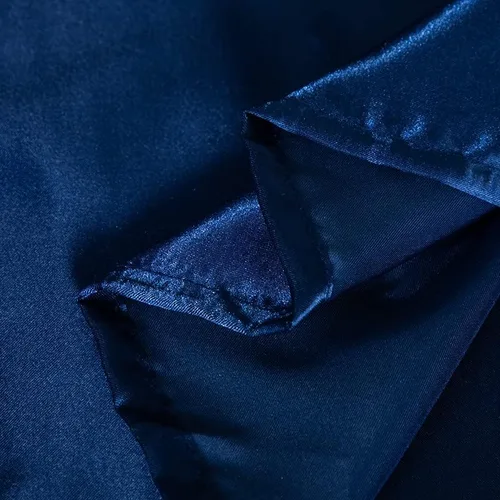 Vista 4 de CZRFXY Satin Sheets Queen Size Bed, 4 Pieces Blue Silky Satin Sheet, Silky Soft Satin Microfiber Bed Set with 2 Pillowcases, 1 Deep Pocket Fitted