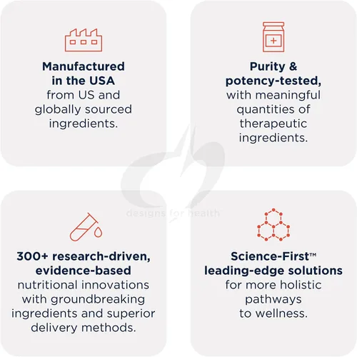 Vista 8 de Designs for Health Sinergia senolítica Quercetina y Fisetina, 60 cápsulas