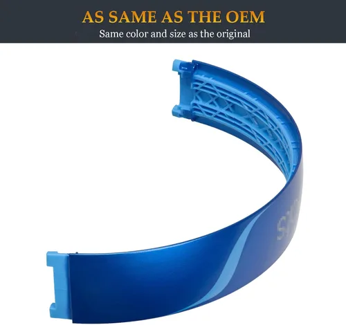 Vista 3 de Studio 2 Diadema igual que la banda de arco de repuesto OEM B0501, accesorios compatibles con Beats por Dr Dre Studio2 con cable/inalámbrico Azul