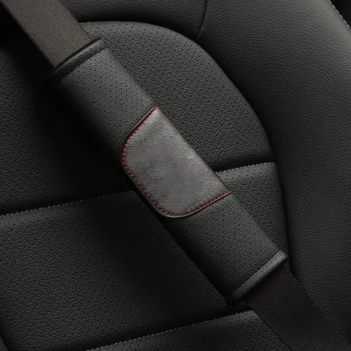 Vista 6 de Funda de cinturones de asiento para K 5 Optima 2016-2023 GT Line, cubierta de cuero para cinturón de asiento, protector de correa de hombro