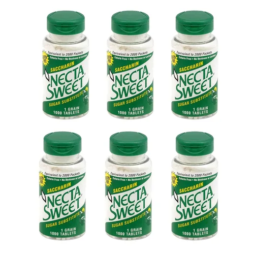 Vista 10 de Necta Sweet Tabletas de sacarina de 1 grano - Sustitutos de azúcar sin calorías (paquete de 8 botellas de 1,000 tabletas)