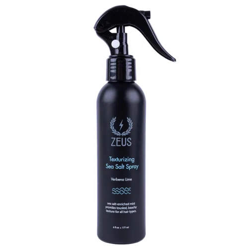ZEUS Spray texturizante para el cabello con sal marina, vaporizador profesional para dar volumen y peinar, mejora la textura y el volumen para