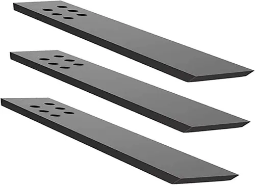 Soporte para encimera, paquete de 3 unidades de 10 pulgadas de largo x 2.5 pulgadas de ancho, soporte oculto de pared rodilla negro para encimera,