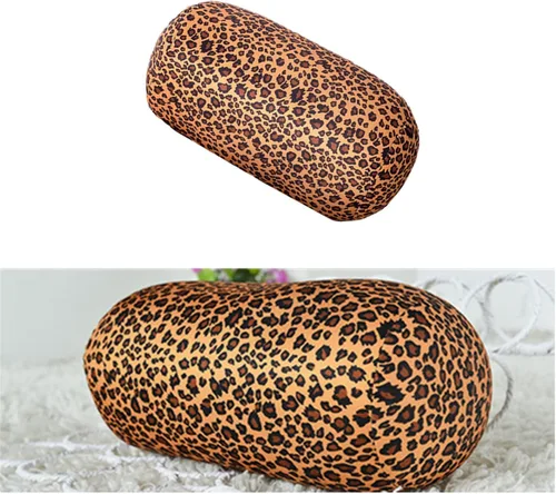 Vista 7 de ASkinds Squish - Almohada cilíndrica de microcuentas, almohada cilíndrica, almohada de tubo de cama, almohada cervical de viaje, almohada