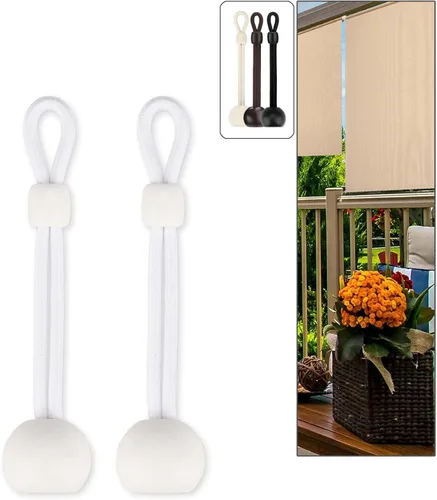 Vista 8 de Piezas de repuesto universales para sombra, resistentes a la intemperie, compatibles con persianas enrollables Coolaroo para exteriores, persianas