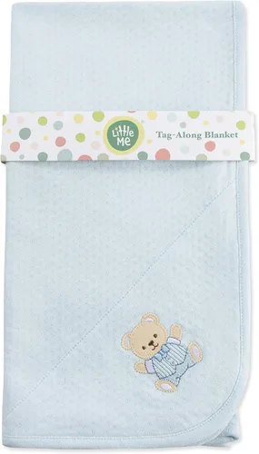 Vista 13 de Mantas Little Me para bebé Niñas Mantas para conejos bebés Manta de recepción para envolver