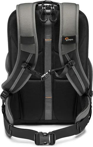 Vista 2 de Lowepro Flipside BP 400 AW III - Mochila para cámara réflex digital y sin espejo, color gris oscuro, con acceso trasero, con acceso lateral