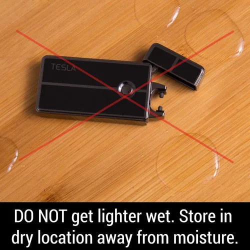 Vista 7 de Encendedor de doble arco de Tesla Coil Lighters™, recargable por USB, resistente al viento