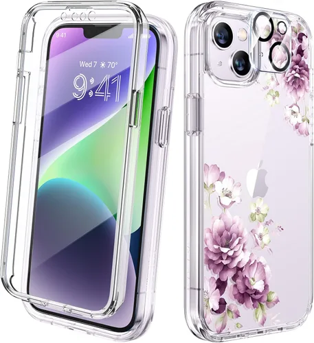 Vista 188 de DIACLARA - Funda transparente compatible con iPhone XR 6.1 pulgadas 2018