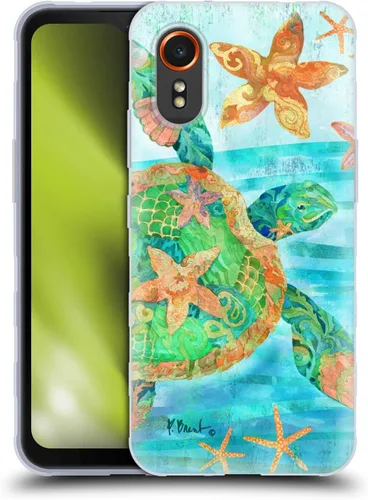 Vista 11 de Head Case Designs Officially Licensed Paul Brent Agate Mermaid Coastal Soft Gel Case Compatible with Samsung Galaxy Xcover7 5G