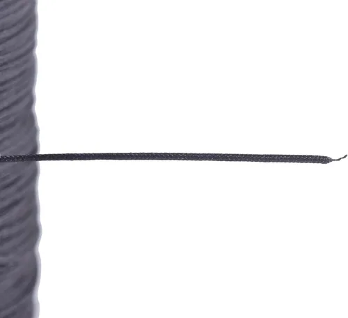 Vista 4 de KONMAY 1 rollo de cuerda de nailon para hacer pulseras de 150 yardas, trenzado de nailon Shamballa Macramé/cordón de cuentas de 0.4mm, cordón