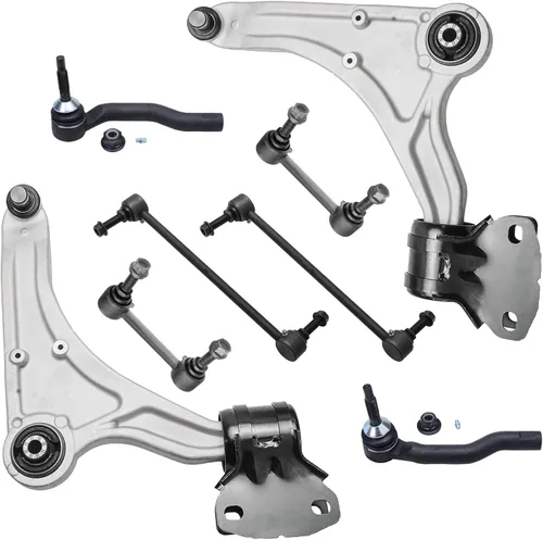 Vista 197 de Detroit Axle - Kit de suspensión frontal de 8 piezas para Chevy GMC Silverado Sierra Suburban 1500 Yukon Avalanche Cadillac Escalade brazos
