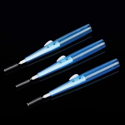 Vista 3 de 60 unids/caja de púas de hilo dental Recambio Palillo de dientes Inter-Dental Stick Palillo de Dientes para Oral Deep Clean Cuidado de la Salud