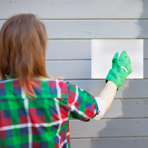Vista 6 de Mudder Kit de reparación de revestimiento de vinilo de 6 x 8 pulgadas, parche de revestimiento de vinilo autoadhesivo de PVC, cinta de PVC, cubierta