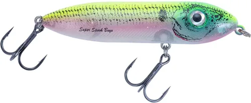 Vista 6 de Heddon Super Spook Boyo - Señuelo de pesca Topwater de 3 pulgadas, 3/8 onzas
