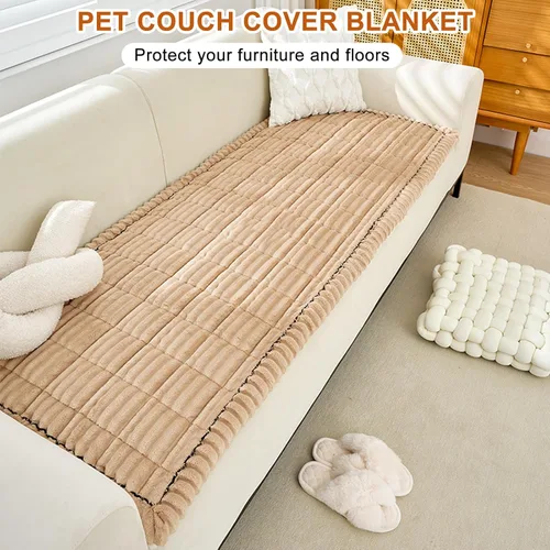 Vista 7 de PHOPHO Funda de sofá lavable para perros, protector de sofá para forma de L, funda de manta antideslizante para perro, tapete amigable para mascotas