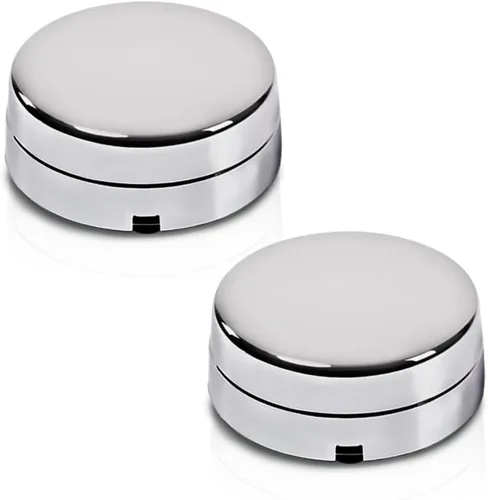 Vista 13 de PIT66 Tapacubos centrales de rueda de 8 lengüetas, compatibles con Chevy Silverado GMC Sierra 1500/99-08 Silverado Sierra 2500/00-08 Suburban/ 02-06