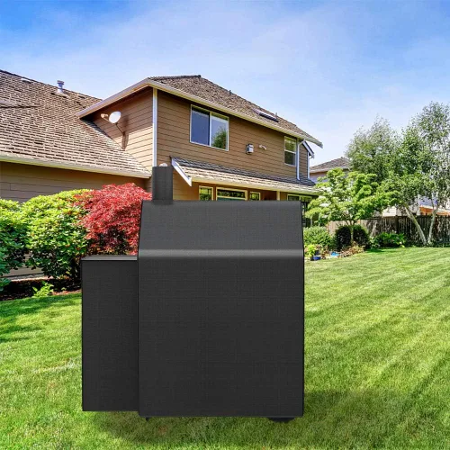 Vista 5 de Stanbroil Repuesto de cubierta de parrilla para parrillas Char-Griller 2121, 2828, 2727 y 2929, 43 pulgadas, impermeable y resistente a los rayos UV