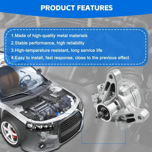 Vista 5 de Bomba de dirección asistida para Honda 2006-2007 Accord 2.4L, para CRV 2.4L 2002-2011, para 2006-2011 Element 2.4L, para RSX 2.0L 2002-2006