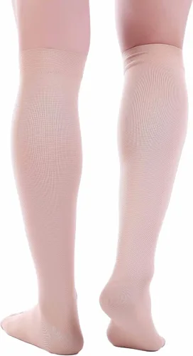 Vista 8 de Doc Miller Open Toe Compression Socks for Men & Women, 30-40 mmHg Knee High Support, Toeless Design for Daily Leg Comfort, Breathable Nylon Spandex