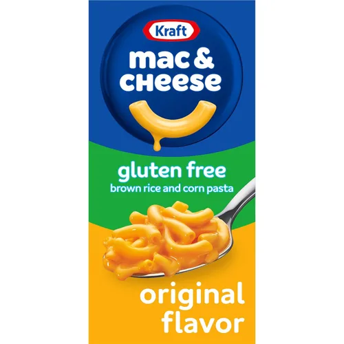 Kraft Cena de macarrones y queso original sin gluten (caja de 6 onzas)