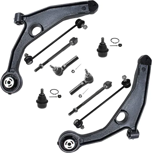 Vista 49 de Detroit Axle - Kit de 10 piezas para Ford Edge 07-14 Lincoln MKX 2007 2008 2009 2010 2011 2012 2013 2014, 2 brazos de control inferiores, 2 barras