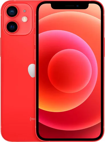 Vista 10 de Apple iPhone 12 Mini, 256 GB, rojo, desbloqueado (reacondicionado prémium)