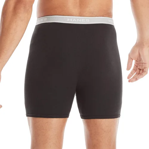 Vista 5 de Hanes Calzoncillos bóxer surtidos para hombre, paquete de 7