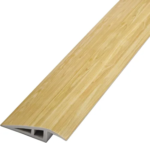 Vinyl Interior Floor Transition Strip, Self Adhesive, Threshold Ramps, Overlap Edging Trim for LaminateFloor MatCarpet and Tile, Threshold Reducer