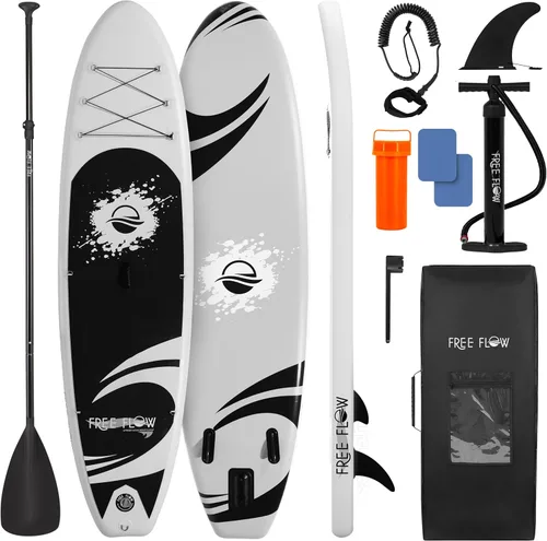 Vista 12 de SereneLife Inflatable Stand Up Paddle Board - Wide Stable Design, Non-Slip Deck for Adults & Youth with Premium Paddle Board Accessories: Carry Bag