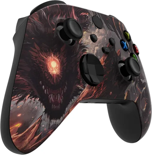 Vista 5 de eXtremeRate Carcasa personalizada para controlador serie X S, revitaliza tu controlador - Cyclops Dragon cubierta de placa frontal de repuesto