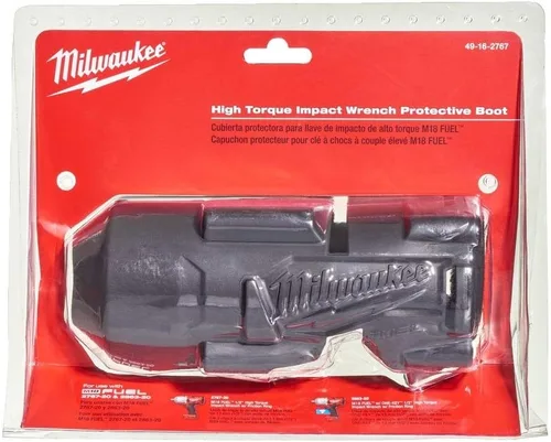 Vista 2 de Milwaukee Electric Tools 49-16-2767 - Bota protectora contra impactos de alto par, color negro