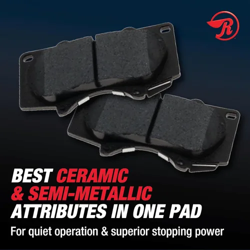 Vista 3 de Raybestos Premium Raybestos Element3 EHT™ Juego de pastillas de freno traseras de repuesto para modelos Audi A3/A4/A6/A8/Allroad/S6/S8/TT