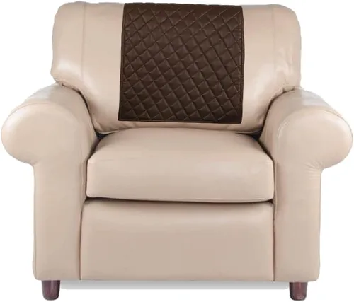 Vista 17 de D DOLLY LAMB Funda de cuero para reposacabezas de silla reclinable, sofá, sofá biplaza, protector de muebles, funda para asiento de teatro, funda