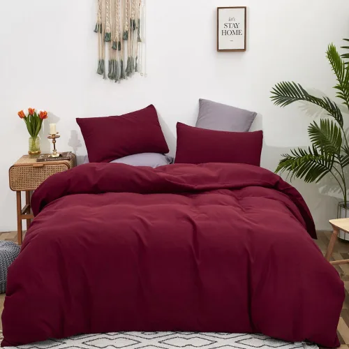 Vista 14 de CLOTHKNOW - Juego completo de edredones de algodón para cama individual, queen, matrimonial, de 3 piezas, para cama de niño y niña