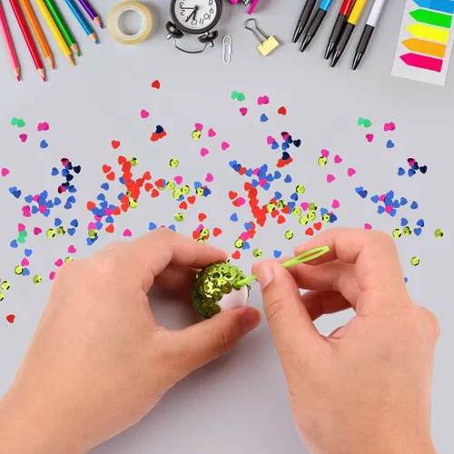 Vista 6 de LOMIMOS 100 bolas de espuma de 7 tamaños, bolas blancas surtidas para artes y manualidades, proyectos escolares, suministros de fabricación