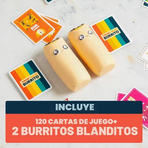 Vista 4 de Exploding Kittens Burrito Block Block, 2-6 jugadores, expansión de 7 años