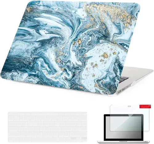 Vista 34 de Se7enline Funda compatible con MacBook Air de 13 pulgadas A1466/A1369 2010/2011/2012/2013/2014/2015/2016/2017, diseño de moda, carcasa rígida
