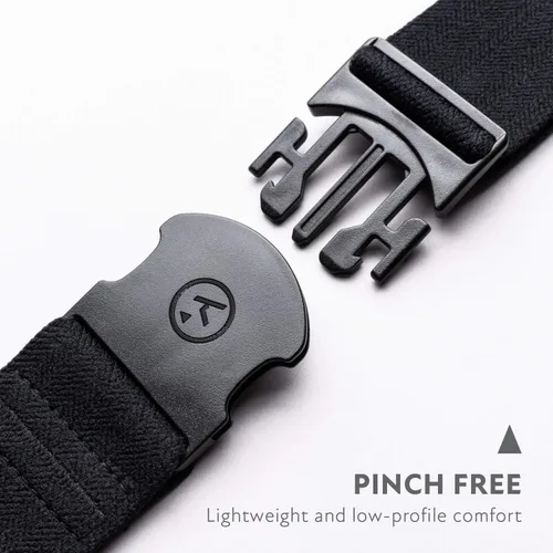 Vista 2 de Arcade Cinturón para hombre Adventure Ranger correa elástica resistente, hebilla no metálica para viajes