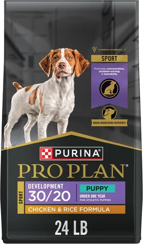 Vista 14 de Purina Pro Plan Sport Development 30/20 Fórmula de pollo y arroz, alimento para perros con alto contenido de proteínas para cachorros, bolsa de 4
