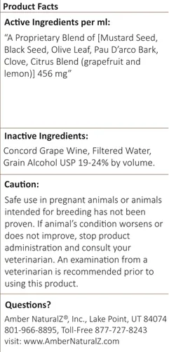 Vista 7 de AMBER NATURALZ - TOSSA K - Corteza de perrera - para Dogz - 1 onza