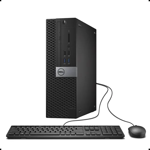 Vista 7 de Dell OptiPlex 7040 SFF RGB PC de escritorio, Intel Quad Core i5-6500 hasta 3.6GHz, 16G DDR4, 512G SSD, Windows 11 Pro 64 Bit-Multiidioma (Restaurado)
