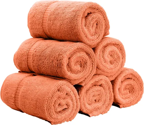 Vista 61 de Colección Luxury Hotel & Spa Altamente Absorbente, Secado Rápido 100% Algodón Turco 700 GSM, Toalla Eco Amigable, para Baño Borde Dobby Toalla
