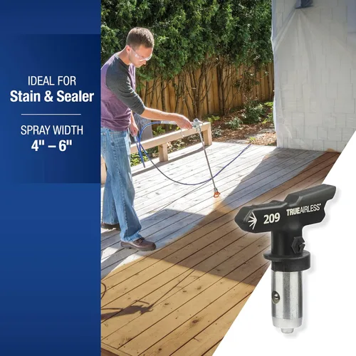 Vista 2 de Graco TRU209 TrueAirless 209 - Punta de pulverización, color negro, plateado