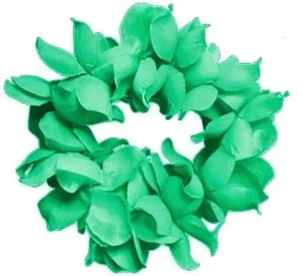 Vista 3 de CISMARK Juego de pulseras y pulseras de flores hawaianas Luau Leis Jumbo