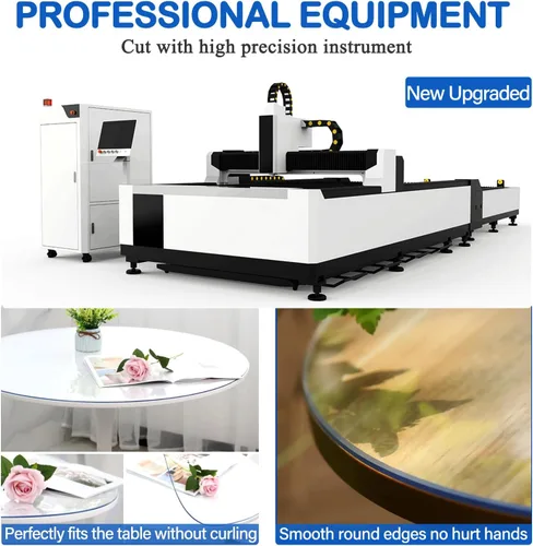 Vista 5 de 2 juegos de protectores redondos de mesa de comedor de 20 pulgadas de diámetro, protector de mesa auxiliar para sofá cama pequeño, mantel